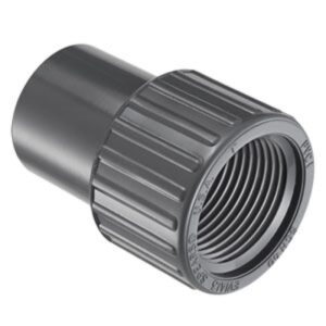 Female Adapter - Spigot - Gray