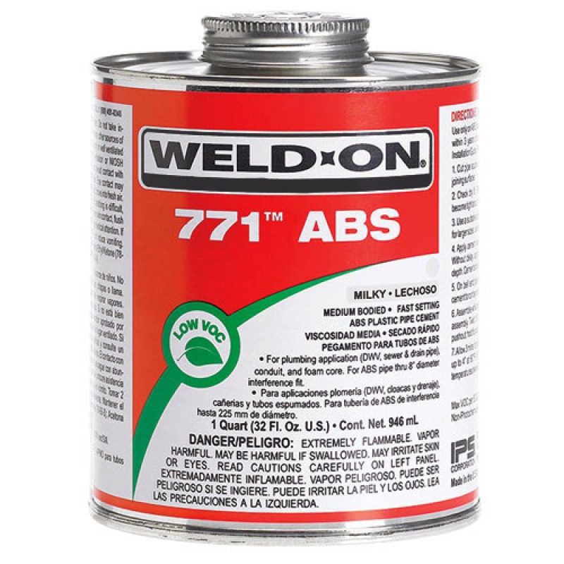 Cementos para Plomería ABS Weld-On® 771™ ABS