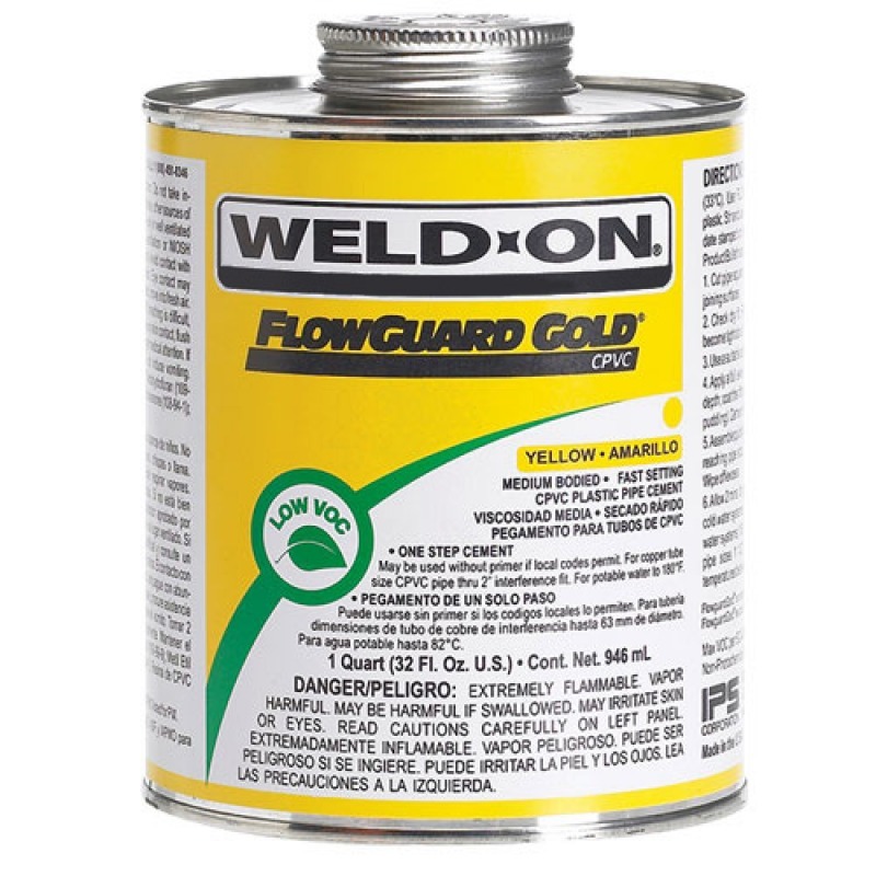 CPVC CTS Weld-On® FlowGuard Gold®