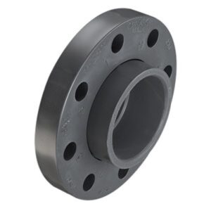 Pipe Flanges Flange Van Stone Style with PN/10/16 Drilling PVC Ring* ASTM Socket x DIN PN 10/16 Drilling