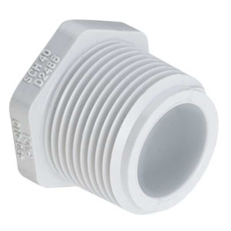 Plugs (Mipt) PVC-SCH-40
