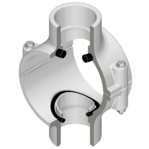 PVC White Saddles