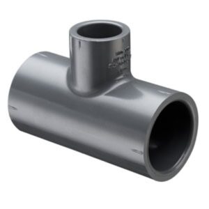 Tee - Reducing (Socket x Socket x Socket) PVC-SCH-80