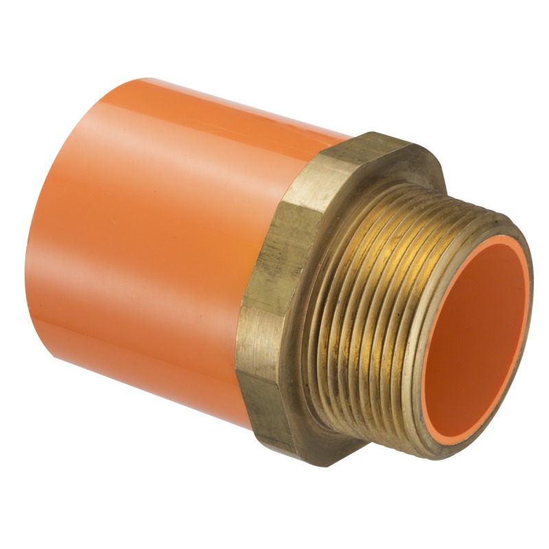 Transition Male Adapter with Brass Thread FlameGuard