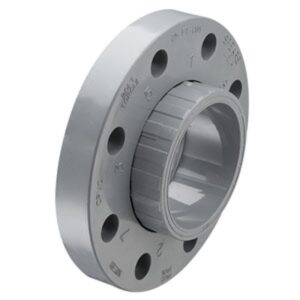 Flange Van Stone Style with PN 10/16 Drilling CPVC Ring