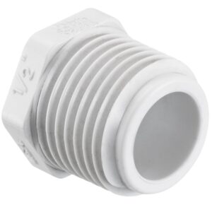 Test Plug - White PVC FlameGuard