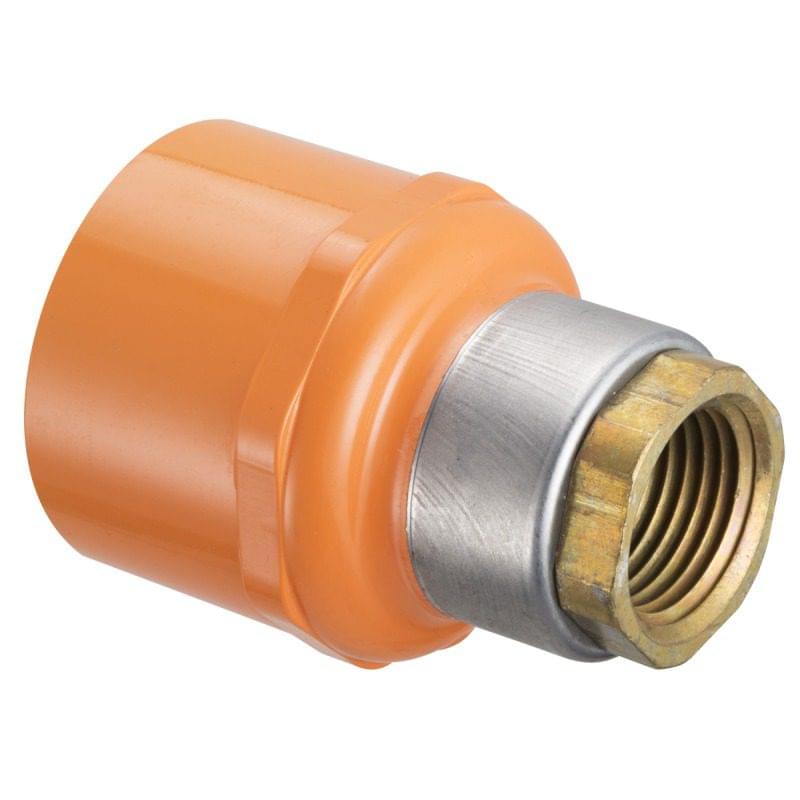 Female Sprinkler Head Adapter - Brass Thread Insert Style FlameGuard