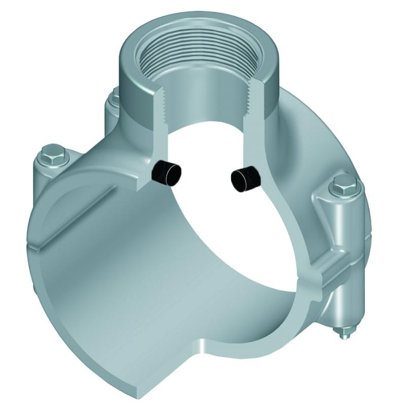 Collarin NPT/EPDM/ZINC